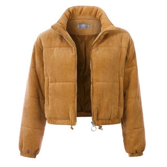 Corduroy Puffy Jacket on Sale, 60% OFF 